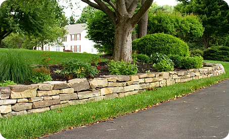 Garden Wall Installation – Glen Mills, Wilmington DE, Media PA – ScapeWorx