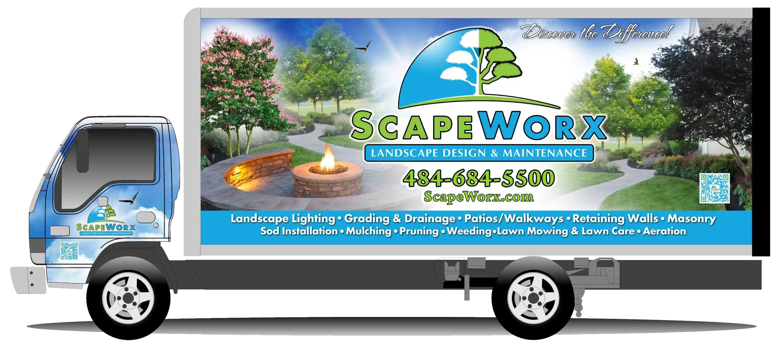 ScapeWorx Box Truck – Glen Mills, Garnet Valley, Media PA – ScapeWorx
