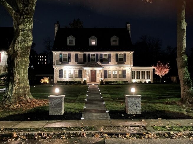 Landscape Lighting Installation – Glen Mills, Wilmington DE, Media PA – ScapeWorx