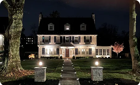 Landscape Lighting Installation – Glen Mills, Wilmington DE, Media PA – ScapeWorx