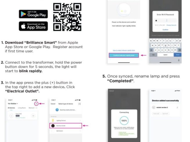 ScapeWorx WiFi Smart Socket 2 setup instructions for outdoor lighting