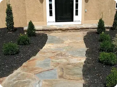 Flagstone pathway by ScapeWorx
