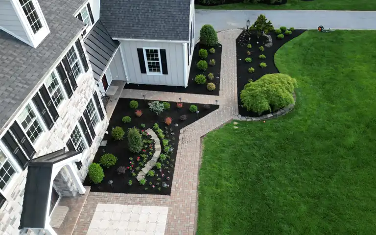 spring clean up in glen mills, garnet valley, and media pa by scapeworx