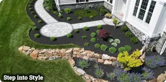 Top-rated walkway / pathway and landscape design near me in Glen Mills, Garnet Valley, & Media PA by ScapeWorx