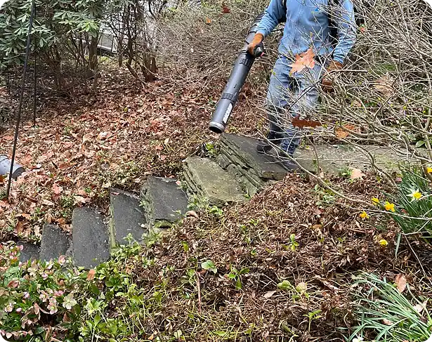 ScapeWorx team | Fall clean up Delaware County